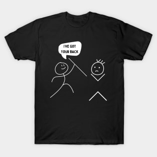 Stick Figure - Funny Design! T-Shirt